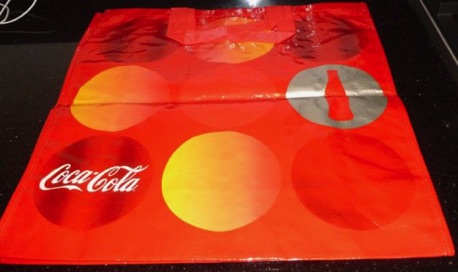 9601-1  € 3,00 coca cola boodschappentas 46x46 cm